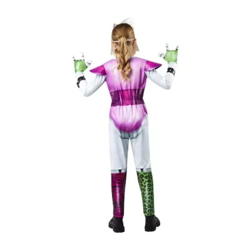 Little & Big Kid Unisex Glamrock Chica Five Nights at Freddys 4-pc. Costume