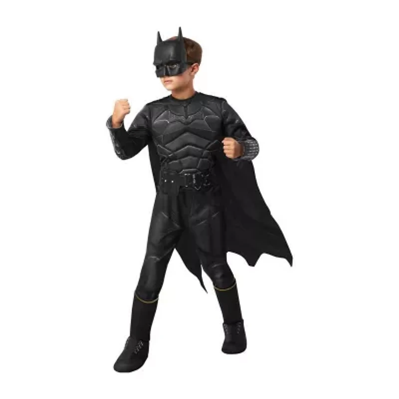 Little & Big Kid Boys Deluxe Batman DC Comics 6-pc. Costume