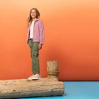 Roxy Big Kid Girls Drawstring Waist Wide Leg Cargo Pant