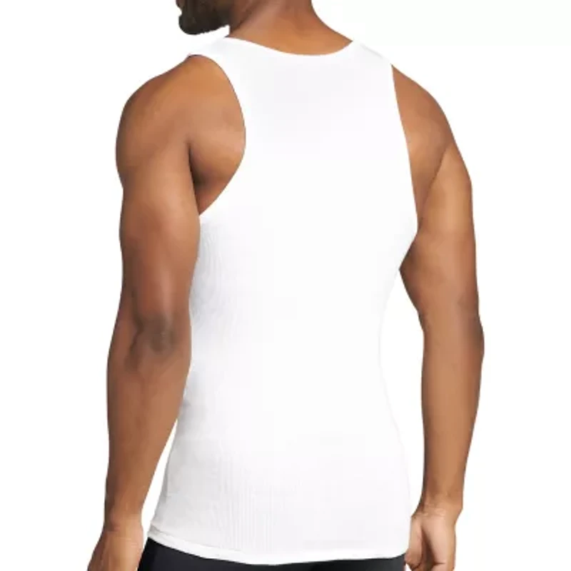 Jockey Mens Scoop Neck Sleeveless 3 Pack Big Tank