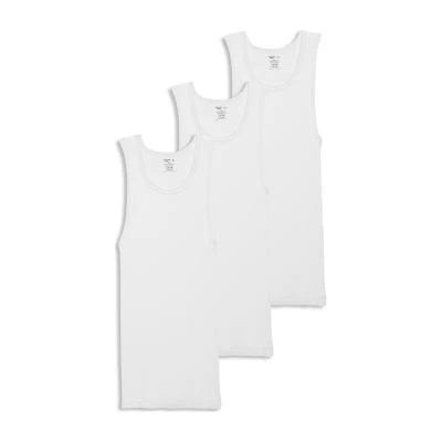 Jockey Mens Scoop Neck Sleeveless 3 Pack Big Tank