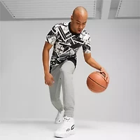 PUMA Mens Crew Neck Short Sleeve Regular Fit Graphic T-Shirt