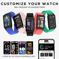 Itouch Active 4 Unisex Adult Green Smart Watch Tc4s01-G22