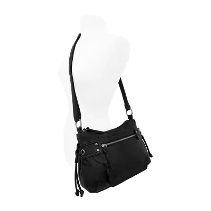 Bueno of California Grainy Wash Crossbody Bag