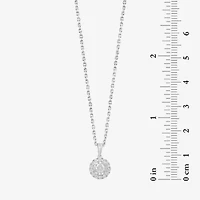 Effy  (G / Si1-Si2) Womens 5/8 CT. T.W. Lab Grown White Diamond 2-pc. Pendant Necklace Set