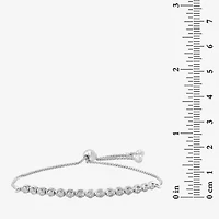 Effy Final Call (G / Si1-Si2) Womens 1/7 CT. T.W. Lab Grown White Diamond Sterling Silver Bolo Bracelet