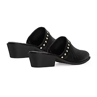 RM Rebecca Minkoff Barb Womens Round Closed Toe Mules
