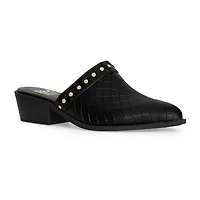 RM Rebecca Minkoff Barb Womens Round Closed Toe Mules