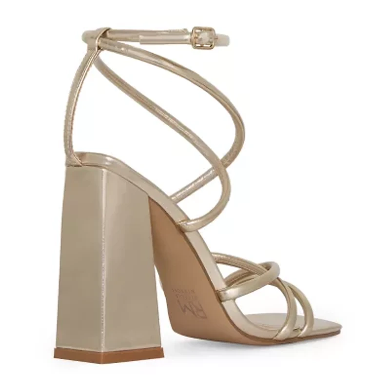 RM Rebecca Minkoff Womens Jamie Strap Sandals