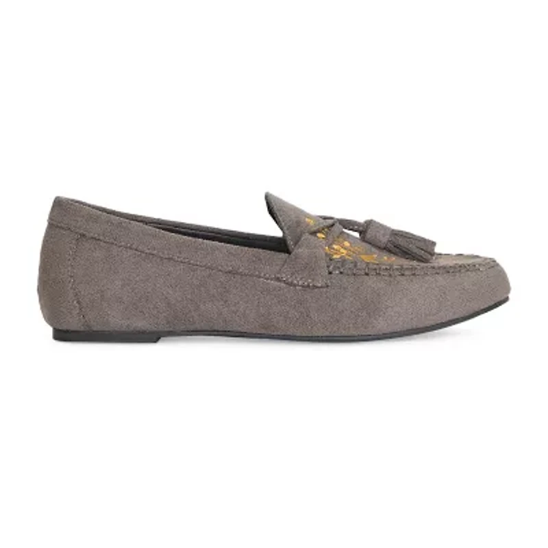 RM Rebecca Minkoff Inna Womens Moc Closed Toe Loafers