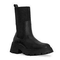 RM Rebecca Minkoff Womens Alexa Chunky Heel Chelsea Boots