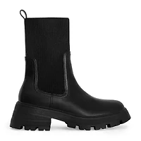 RM Rebecca Minkoff Womens Alexa Chunky Heel Chelsea Boots