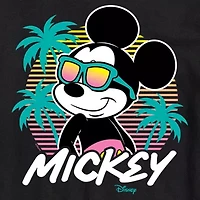Mens Short Sleeve Mickey Mouse Graphic T-Shirt