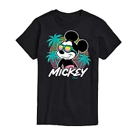 Mens Short Sleeve Mickey Mouse Graphic T-Shirt