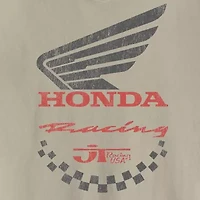 New World Mens Crew Neck Short Sleeve Graphic T-Shirt