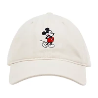 Disney Collection Mickey Washed Twill Mens Mickey Mouse Baseball Cap