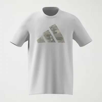 adidas Mens Crew Neck Short Sleeve Active T-Shirt