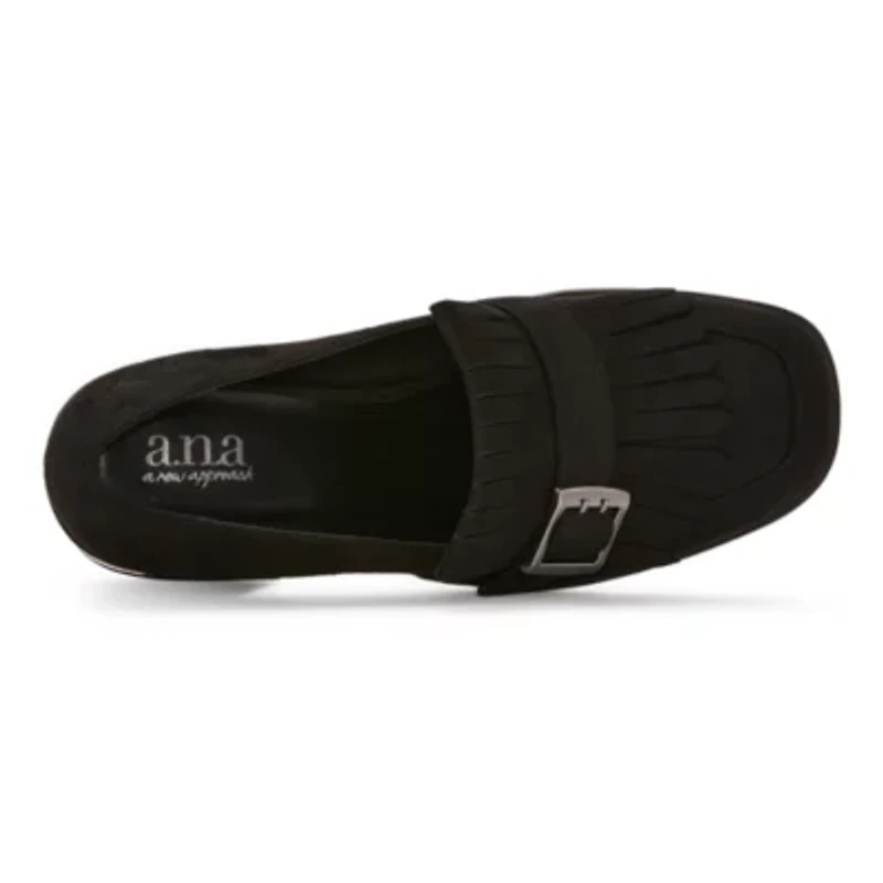 a.n.a Faxon Womens Square Closed Toe Loafers