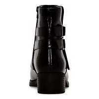 Arizona Womens Apache Block Heel Motorcycle Boots