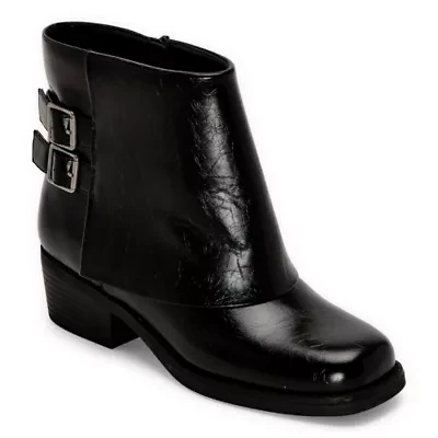 Arizona Womens Apache Block Heel Motorcycle Boots