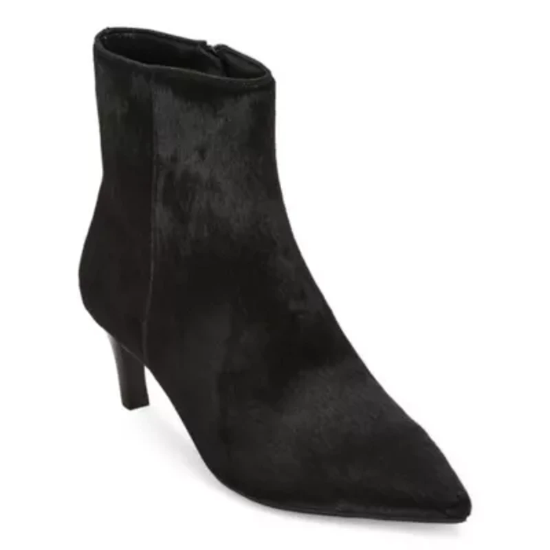 Worthington Womens Murphy Kitten Heel Booties