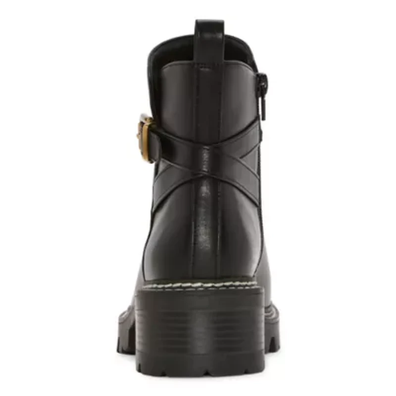 St. John's Bay Womens Daymarc Block Heel Booties