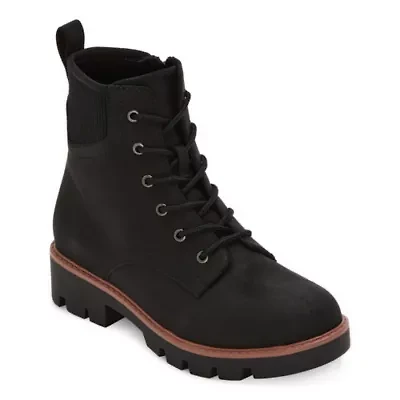St. John's Bay Womens Giendo Flat Heel Booties