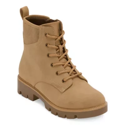 St. John's Bay Womens Giendo Flat Heel Booties