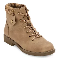 St. John's Bay Womens Shawn Block Heel Hiking Boots