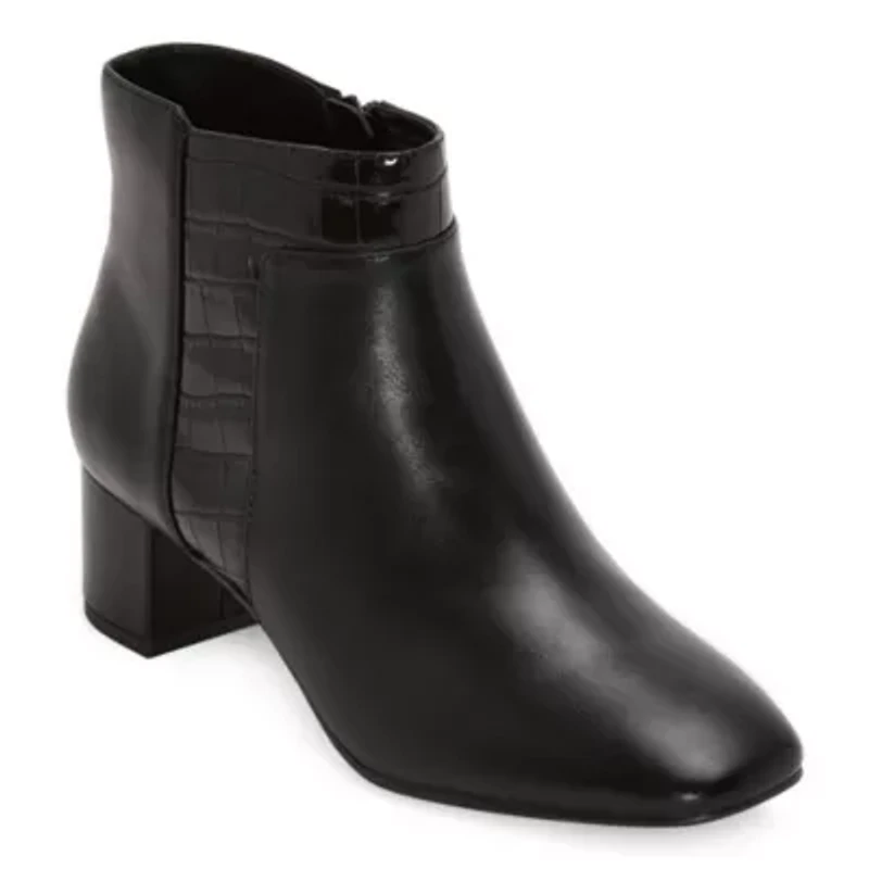east 5th Womens Sherman Block Heel Booties