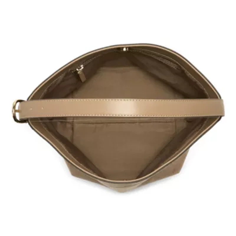 Worthington Jo Mini Faux Suede Bucket Bag