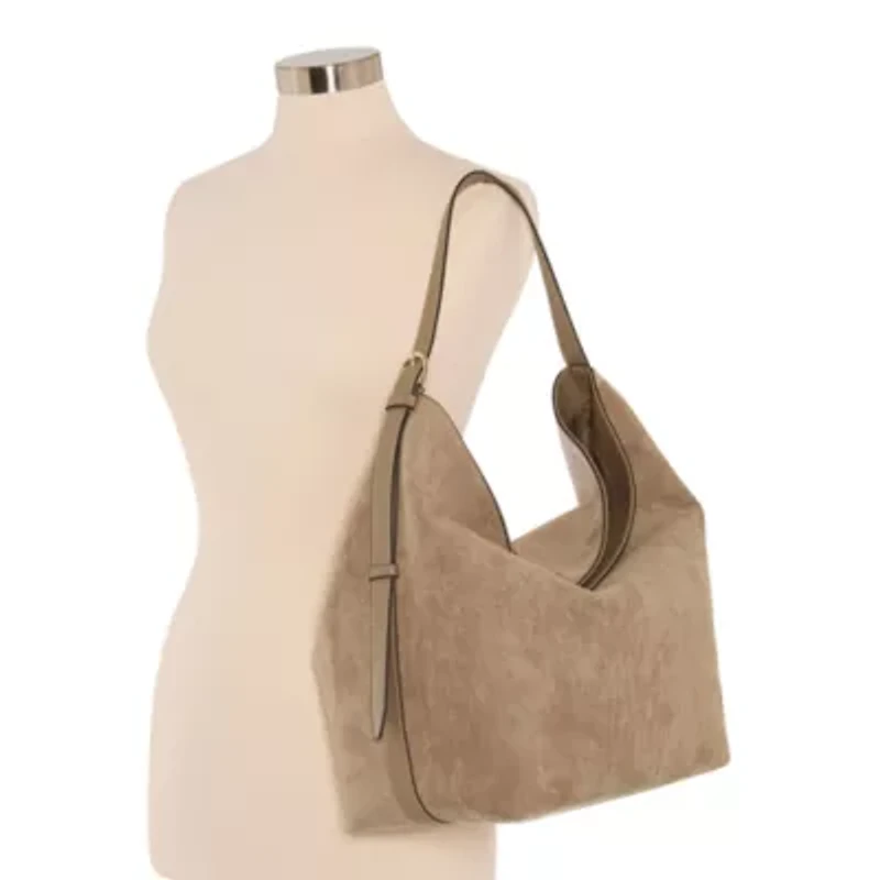 Worthington Jo Faux Suede Bucket Bag
