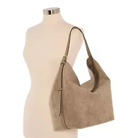 Worthington Jo Faux Suede Bucket Bag