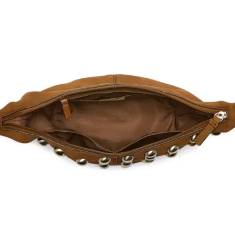 a.n.a Susan Genuine Suede Studded Crossbody Bag
