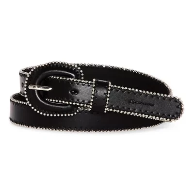 JS Jessica Simpson 1" Ball Chain Covered Womens Belt