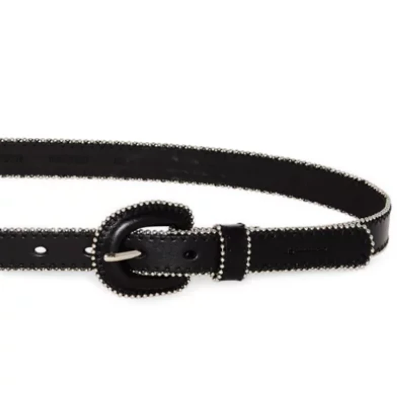 JS Jessica Simpson 1" Ball Chain Covered Womens Belt