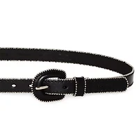 JS Jessica Simpson 1" Ball Chain Covered Womens Belt