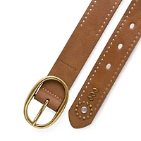 JS Jessica Simpson 1" Jewled Centerbar Womens Belt
