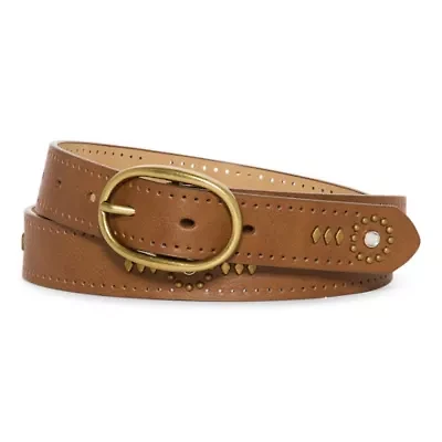 JS Jessica Simpson 1" Jewled Centerbar Womens Belt