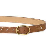 JS Jessica Simpson 1" Jewled Centerbar Womens Belt