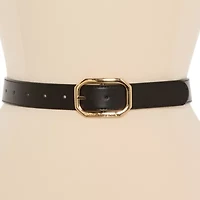 Liz Claiborne 29mm Geo Flip Reversible Womens Belt