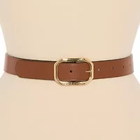 Liz Claiborne 29mm Geo Flip Reversible Womens Belt