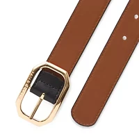 Liz Claiborne 29mm Geo Flip Reversible Womens Belt