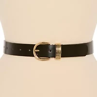 Liz Claiborne 29mm Multi Metal Loop Womens Belt