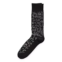 J. Ferrar Dress Mens 1 Pair Crew Socks