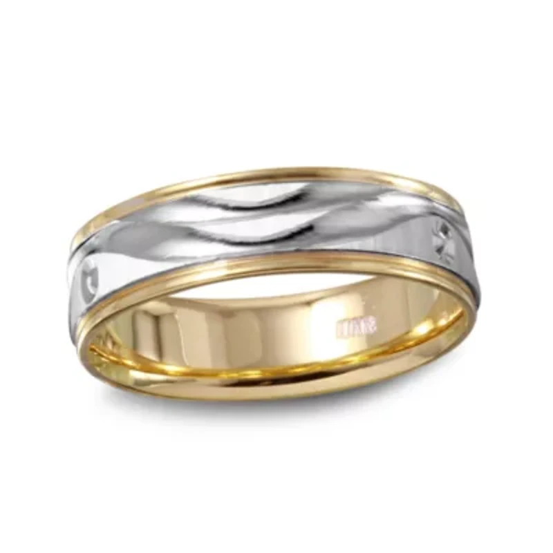 Mens 14K Gold Wedding Band