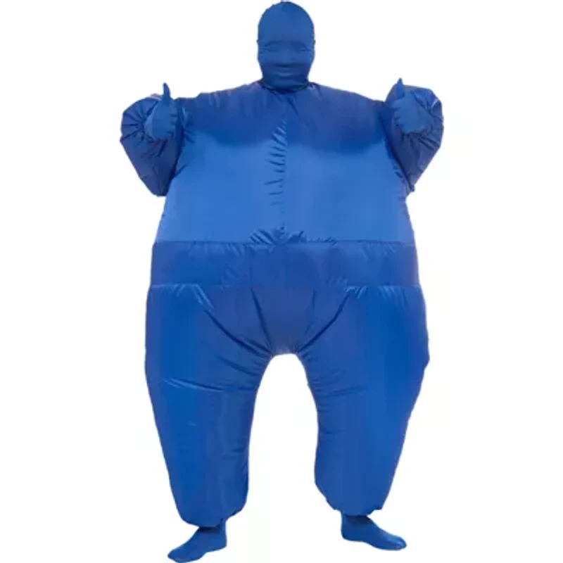 Mens Blue Inflatable 6-pc. Costume