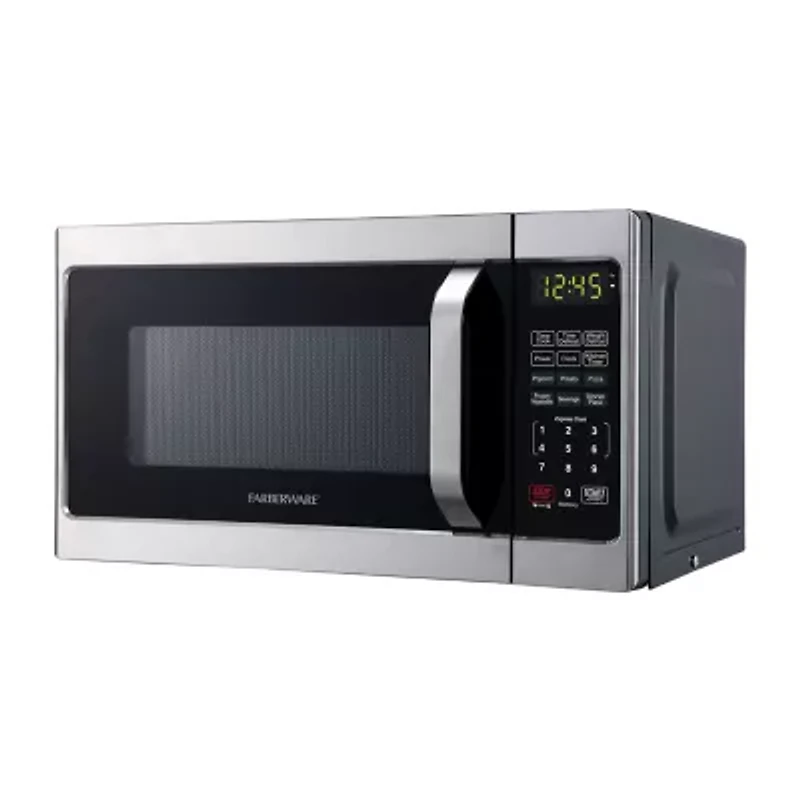 Farberware Classic 0.7 Microwave Oven, Brushed Stainless