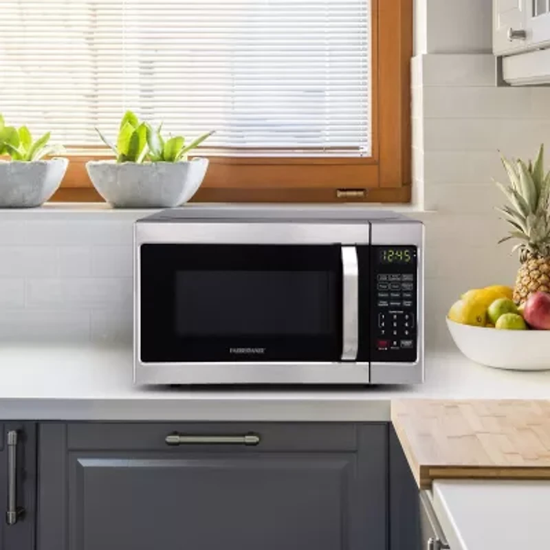Farberware Classic 0.7 Microwave Oven, Brushed Stainless