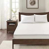 Sleep Philosophy 2" Gel Memory Foam All Season Reversible Hypoallergenic Cooling Mattress Topper